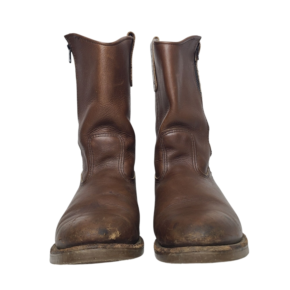 Red Wing Shoes Pecos Nailseat Boots 1155 Size 9EEE Triple Wide - Picture 2 of 16